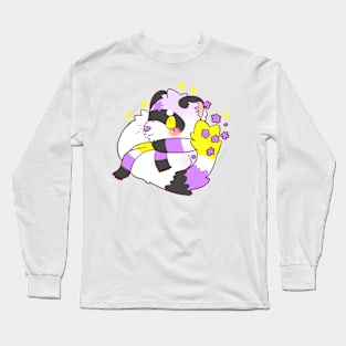 No-binary Ferret Long Sleeve T-Shirt